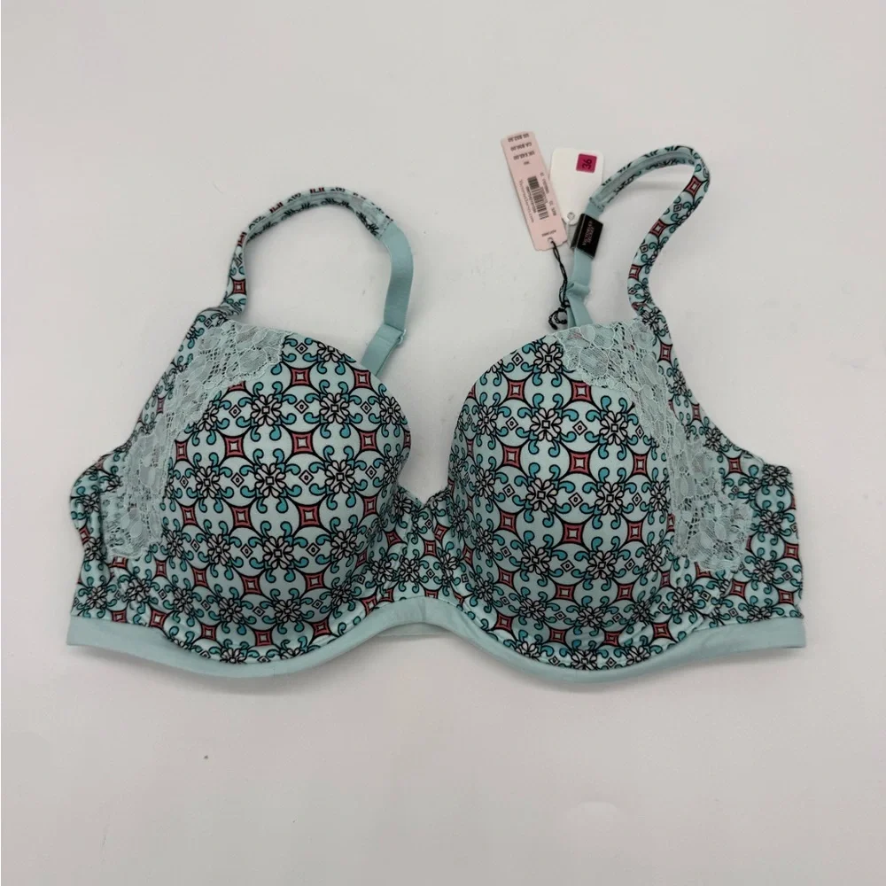 Victoria's Secret Body By Victoria Lined Demi Buste Double Elegant Lace Patt Bra